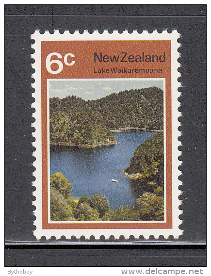 New Zealand MNH Scott #507 6c Lake Waikaremoana - Nuevos