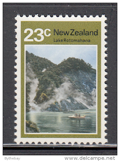 New Zealand MNH Scott #510 23c Lake Rotomahana - Nuevos