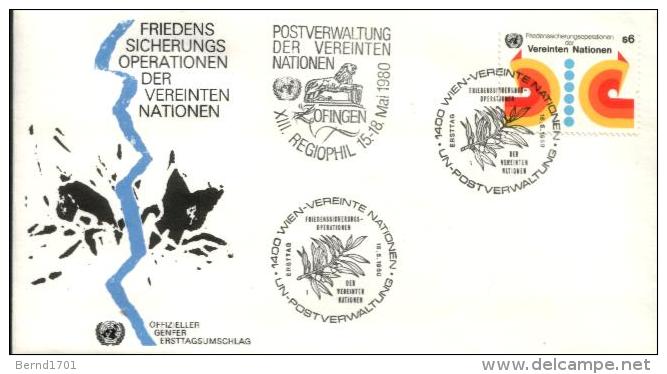 UN Wien - Mi-Nr 11 FDC (s455) - FDC