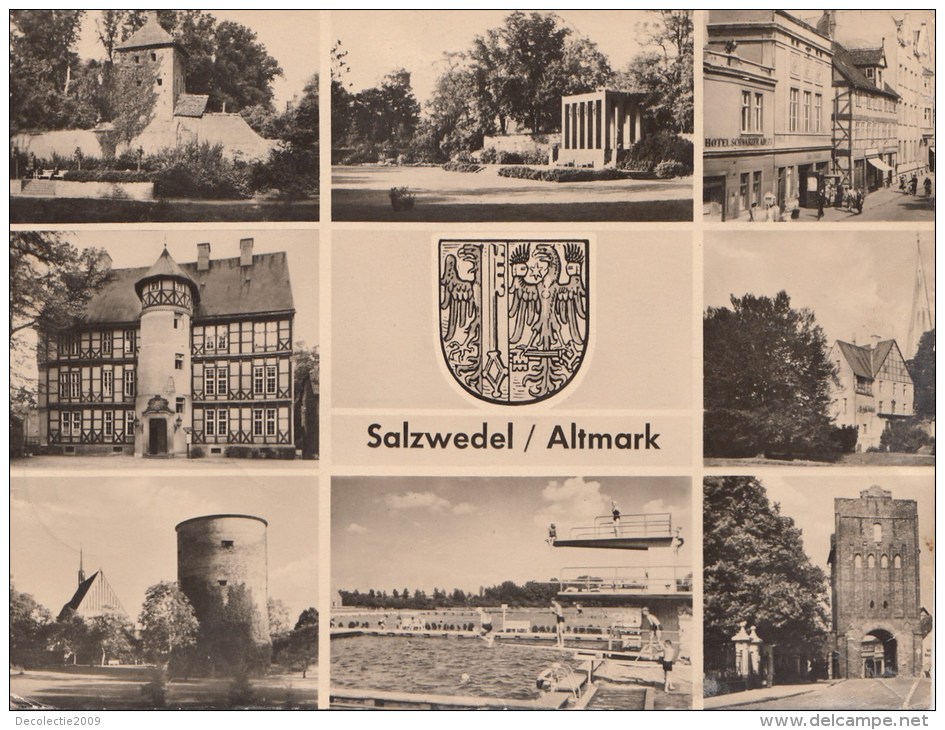 N8421 Salzwedel Altmark    2 Scans - Salzwedel