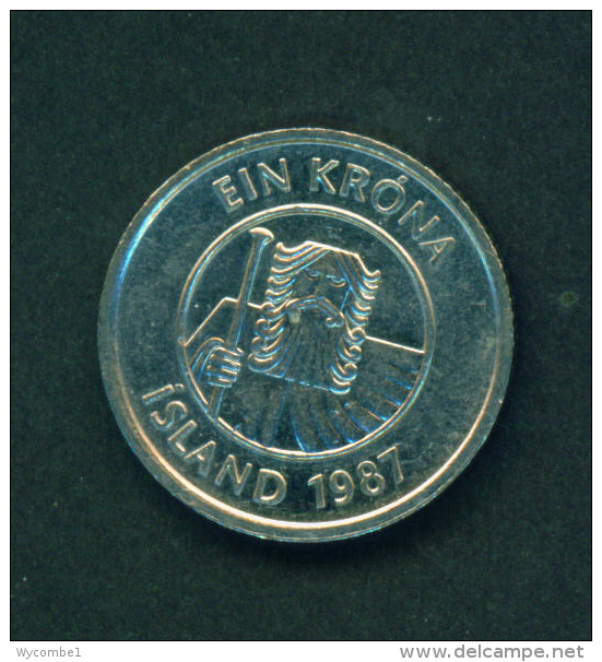 ICELAND - 1987 1k Circ. - Island