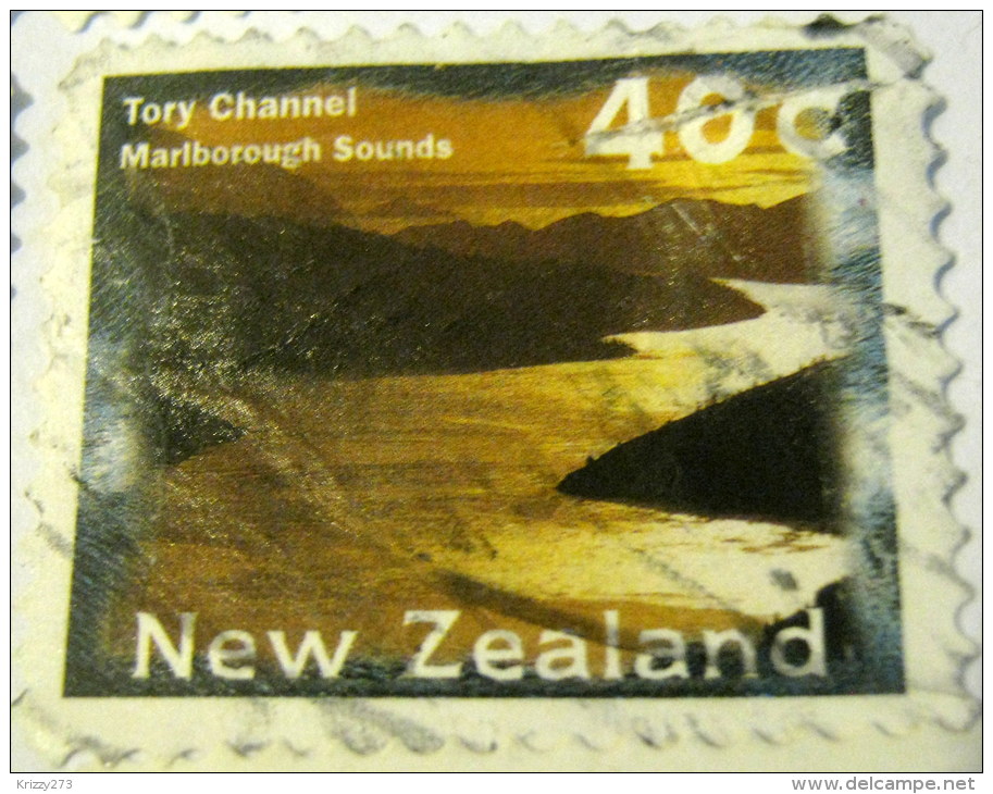 New Zealand 1996 Tory Channel Marlborough Sounds 40c - Used - Gebraucht