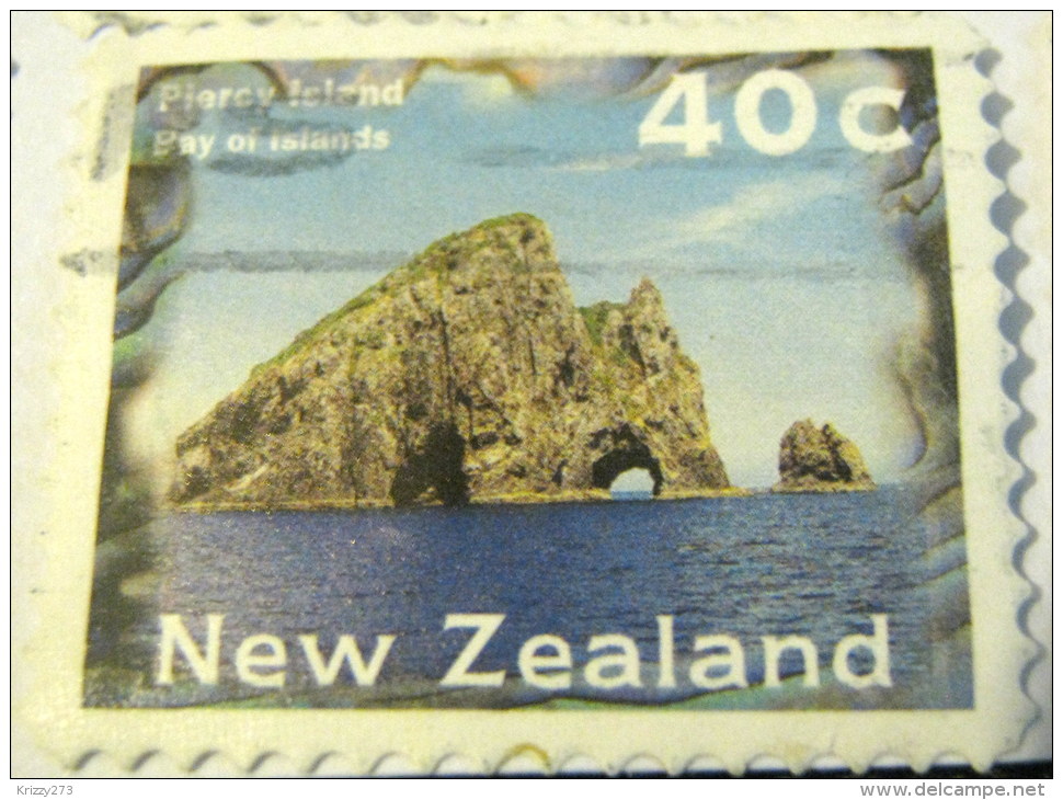 New Zealand 1996 Piercy Island Bay Of Islands 40c - Used - Used Stamps