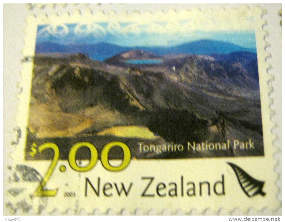 New Zealand 2003 Tongariro National Park $2.00 - Used - Oblitérés