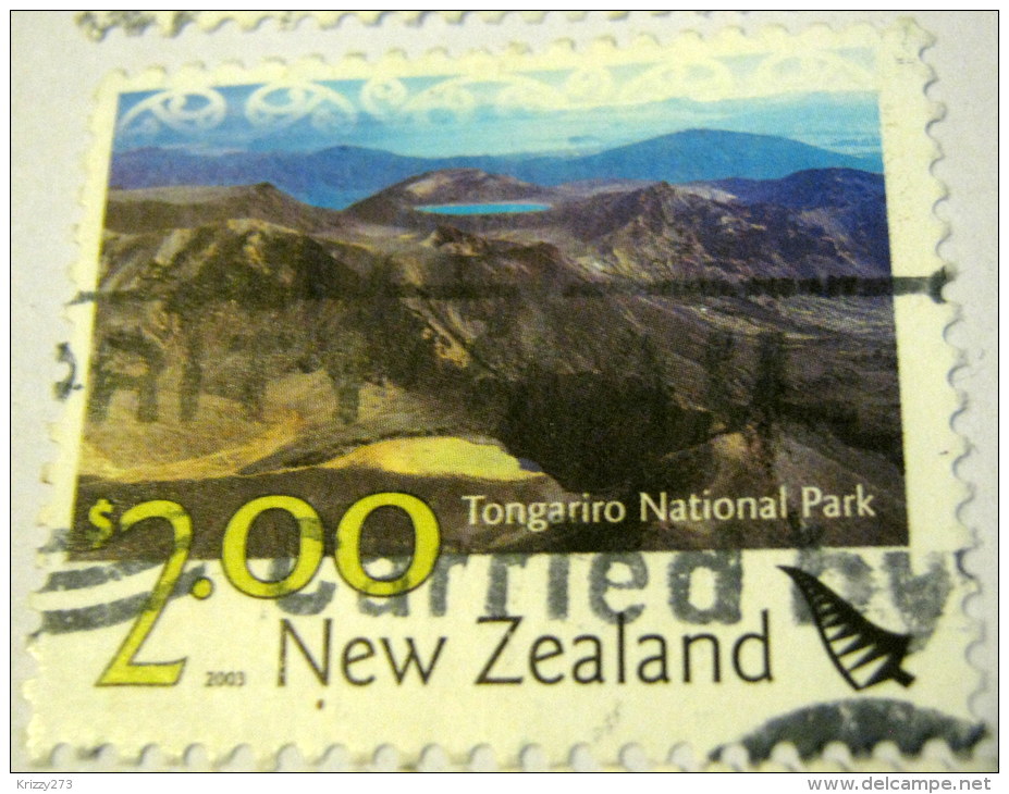 New Zealand 2003 Tongariro National Park $2.00 - Used - Used Stamps