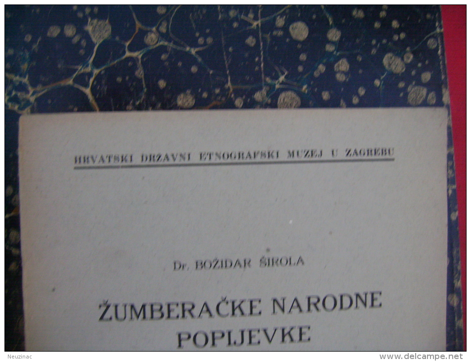 Croatia-Slovenia-Serbia-Zumberacke Narodne Popijevke-1942   (k-2) - Slav Languages