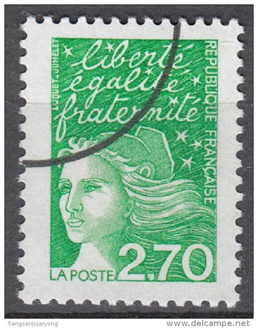 Specimen, France Sc2594 Marianne, Liberty, Equality, Fraternity - Rivoluzione Francese