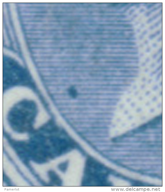 Fiscaux #FB6 * With Blue Dot Near The Chest ( 6 C 1864 First Bill Issue ) Timbre Taxe Canada Revenue Stamp  Recto /verso - Fiscale Zegels