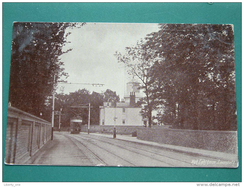 HIGH LIGHTHOUSE With Tram - Anno 1914 ( Zie Foto Details ) !! - Lowestoft