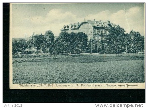 Dornholzhausen Ts. Töchterheim Elim Bad Homburg V.d.H. 16.5.1929 - Bad Homburg