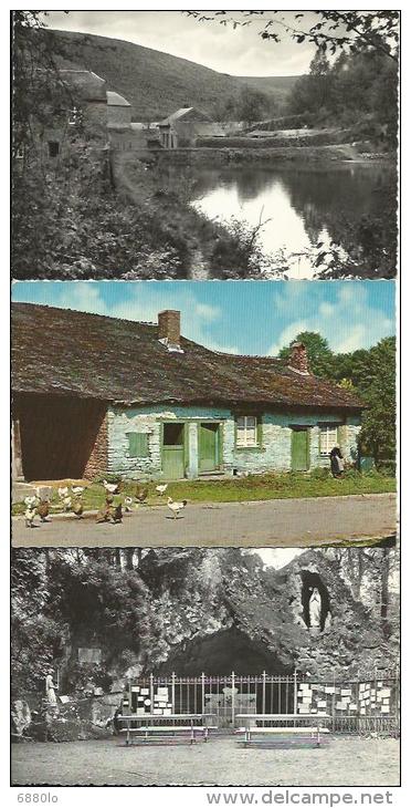 Sugny Corbion 2 Cartes De Sugny Le Moulin De Gigue La Grotte Et Une Vieille Maison D\´ardenne - Vresse-sur-Semois