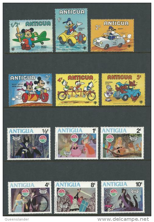 Collection All Appear To Be   MUH Includes Disney Etc   Nice SG Catalogue Value - Antigua And Barbuda (1981-...)