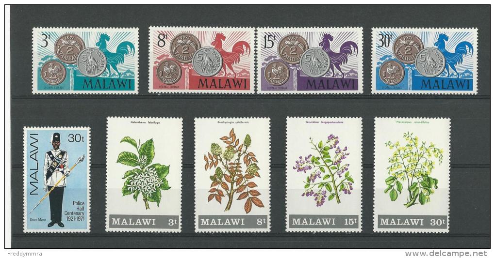 Malawi: 143/ 146 + 169/ 173 ** - Malawi (1964-...)