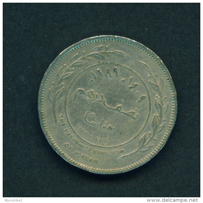 JORDAN - 1989 50f Circ. - Jordanien