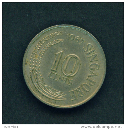 SINGAPORE - 1967 10c Circ. - Singapore