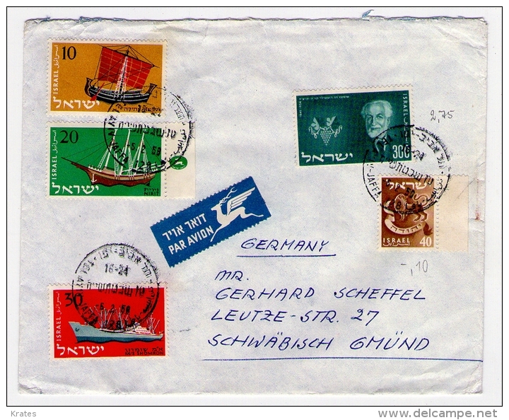 Old Letter - Israel - Airmail