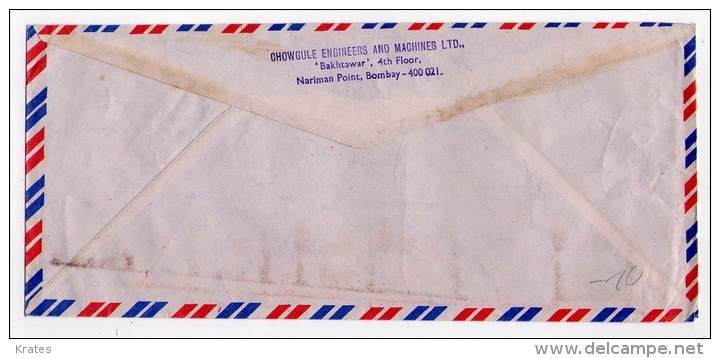 Old Letter - India - Airmail