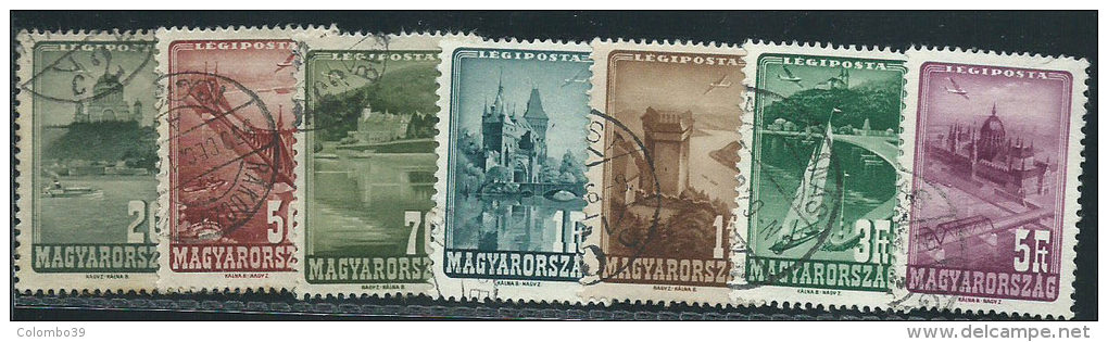 Ungheria 1947 PA Usato - Mi.964/70  Yv.59/65  7v Non Completa - Usati