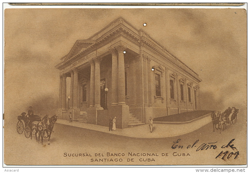 Santiago De Cuba  Sucursal Del Banco Nacional De Cuba - Cuba