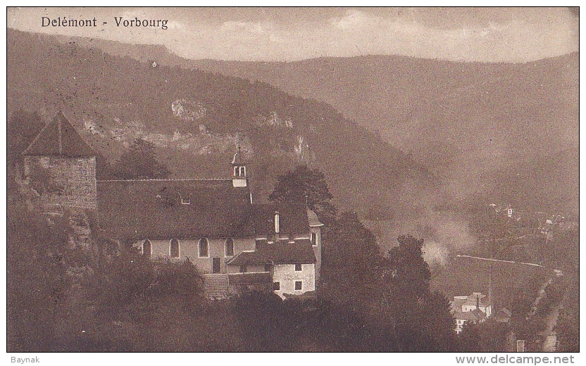 JU3  --  DELEMONT - VORBOURG  ---  1921 - Delémont