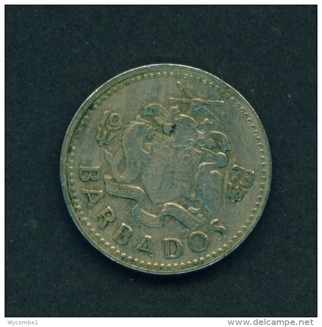 BARBADOS - 1973 25c Circ. - Barbades