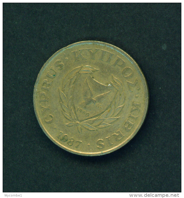 CYPRUS - 1987 5m Circ. - Cyprus