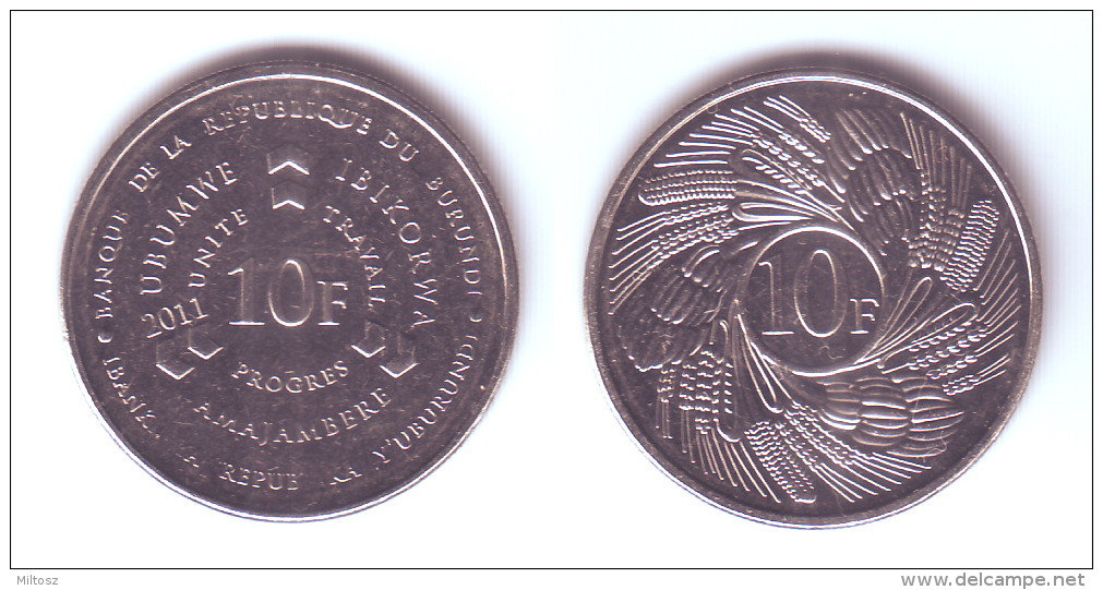Burundi 10 Francs 2011 - Burundi
