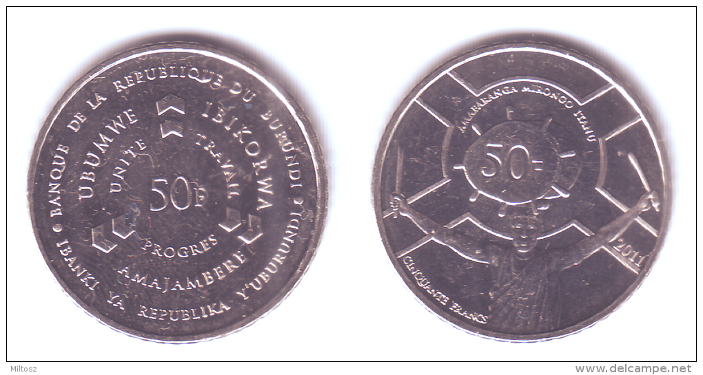 Burundi 50 Francs 2011 - Burundi