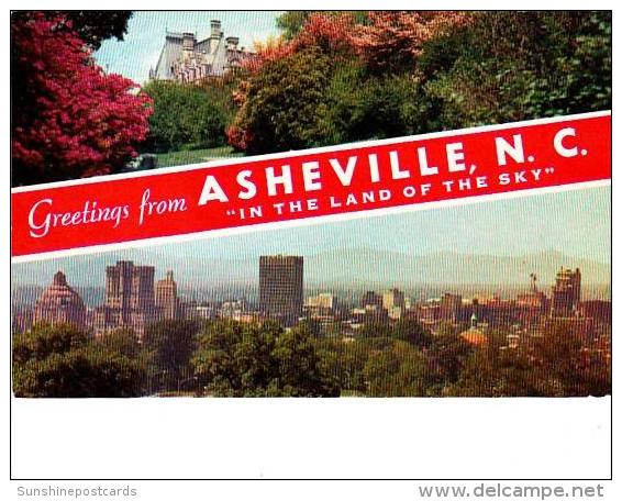 North Carolina Asheville Greetings From - Asheville