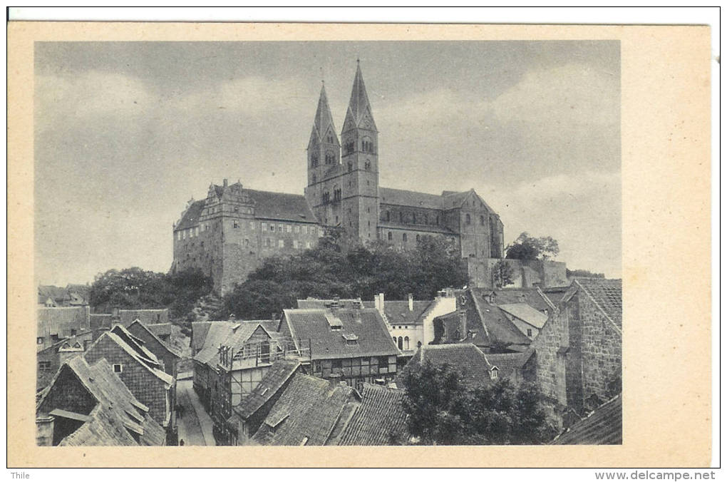 QUEDLINBURG - Schloss Und Dom - Quedlinburg