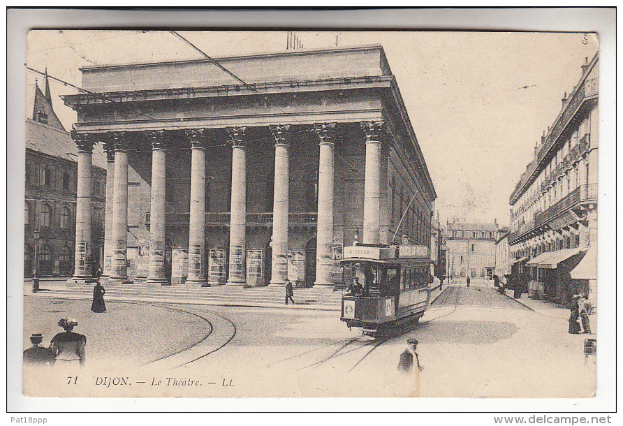 DIJON 21 - Le Théatre -  Allée Du Parc - CPA N° 71 - Côte D'Or - Dijon