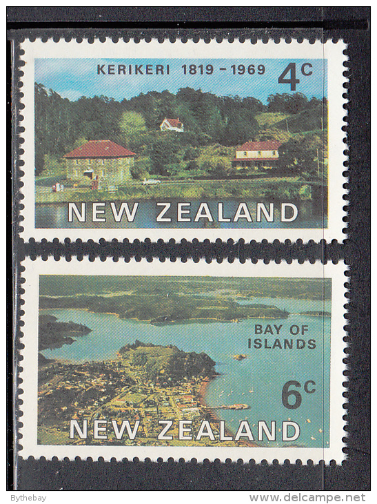 New Zealand MNH Scott #427-#428 Set Of 2 Kerikeri, Bay Of Islands - Nuevos