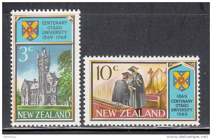 New Zealand MNH Scott #425-#426 Set Of 2 Centenary Of Otago University - Nuevos