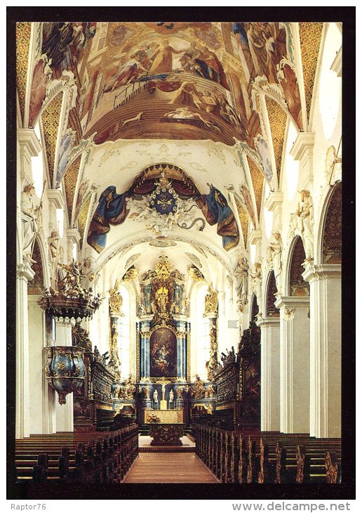 CPM Neuve Allemagne Bad SCHUSSENRIED Pfarrkirche Sankt Magnus Intérieur - Bad Schussenried