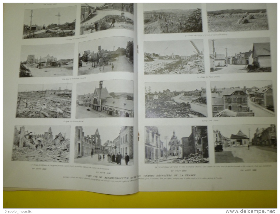 1927 Pubs autos ;Houang-Pou CHANGHAÏ;Villa Strohl-Fern;TREBOUL;Grivesnes,Chauny,Longpont,Montdidier,Trosly,Fismes; AIGLE