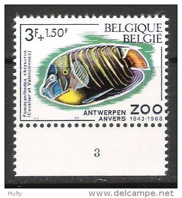 Belgie OCB 1471 (**) Met Plaatnummer 3. - 1961-1970