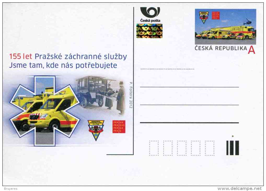 Entier Postal De 2012 Sur Carte Postale Illustrée - Cartes Postales