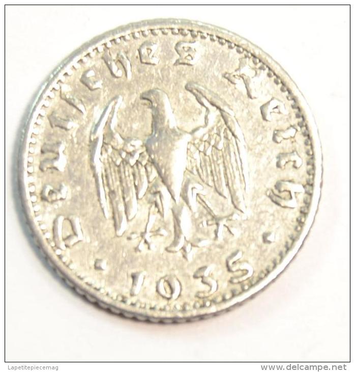 50 Reichspfenning 1935 A - 50 Reichspfennig