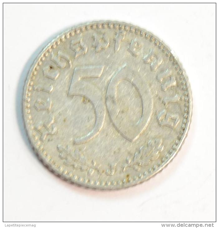 50 Reichspfenning 1943 J - 50 Reichspfennig