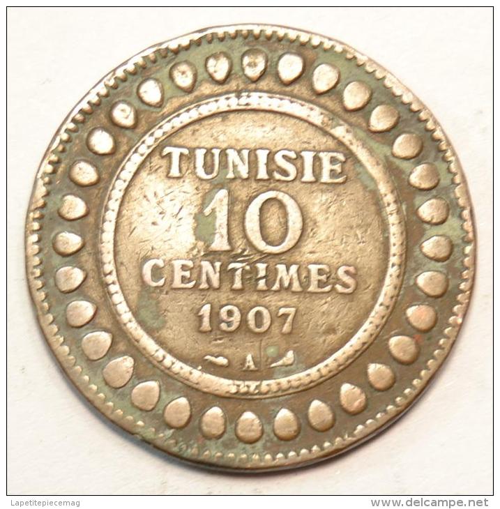 Tunisie 10 Centimes 1907 A - Túnez