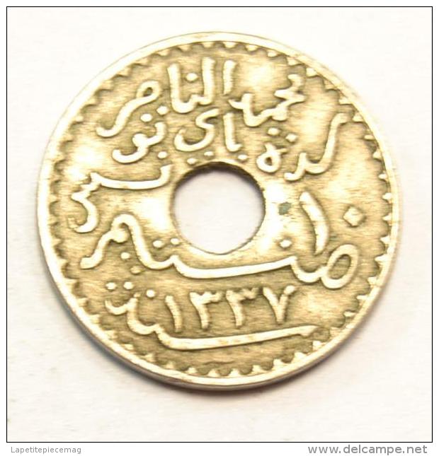 Tunisie 10 Centimes 1918 Protectorat Français - Tunisie