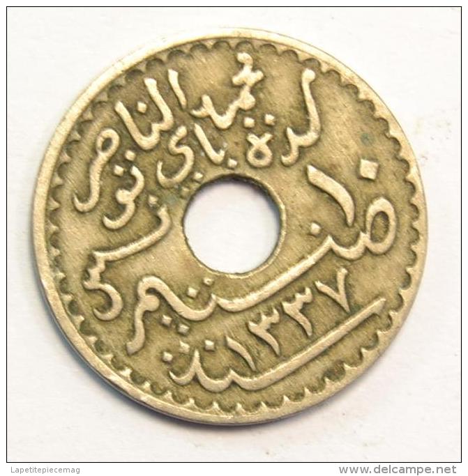 Tunisie 10 Centimes 1919 Protectorat Français - Tunesië