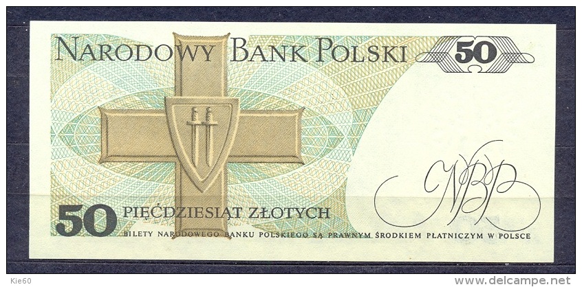 Poland  - 1988 - 50 Zl .....ser HR... UNC - Polen