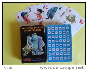 . Jeu De 54 Cartes Monstrueux Collection Mickey. - Playing Cards (classic)