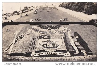 FOLKESTONE -THE LEAS -FLOWER BED - SALUBRITAS ET AMOENITAS - Folkestone