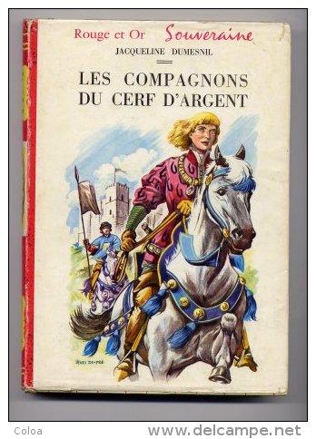 Les Compagnons Du Cerf D'argent - Bibliothèque Rouge Et Or