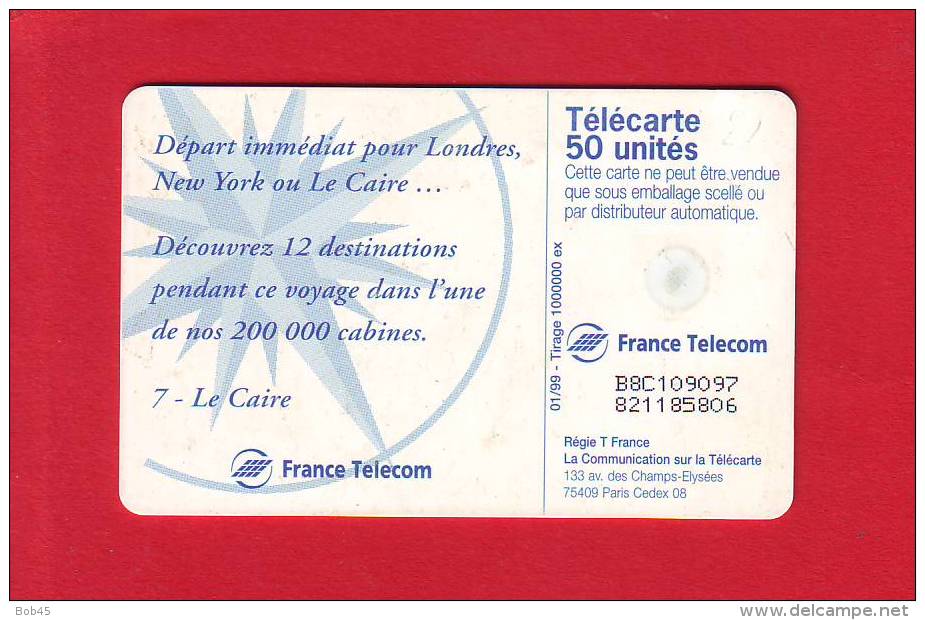 20 - Telecarte Publique Depart Immediat Le Caire Ville 7 ( F951 ) - 1999