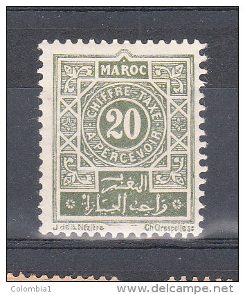 MAROC YT TAXE 30 Neuf - Neufs