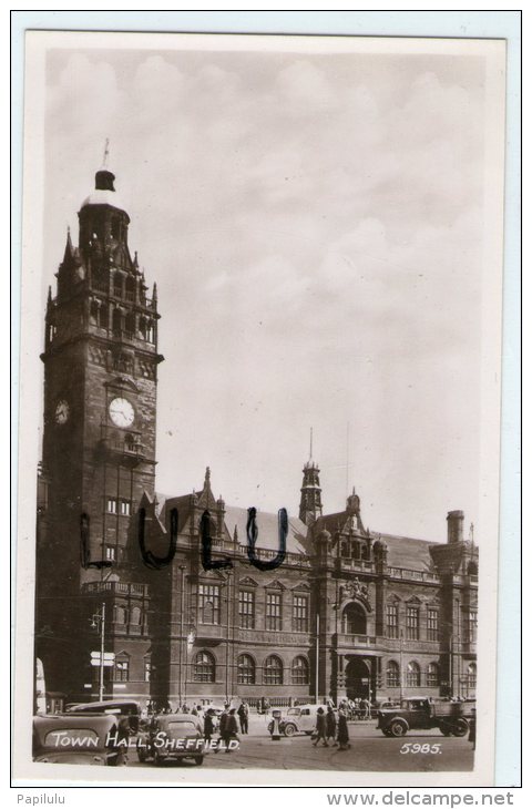 ANGLETERRE : Town Hall Sheffield - Sheffield