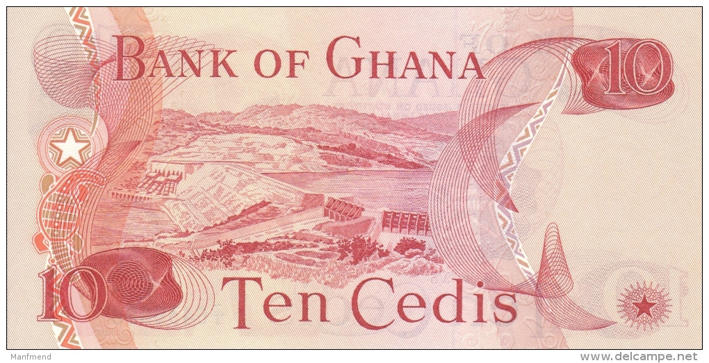 Ghana - P 16 - 10 Cedis - 1978 - Unc - Ghana